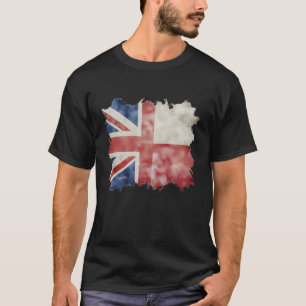 Halb britisch und polnisch UK Polen Roots Union Ja T-Shirt