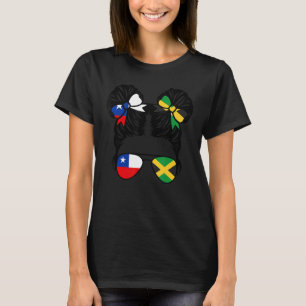 Halb Chilene Halb jamaikanischer Chile Kind Herita T-Shirt