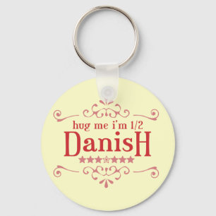 Halb dänisch schlüsselanhänger