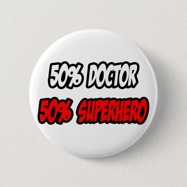 Halb Doktor....................................... Button (Vorderseite)