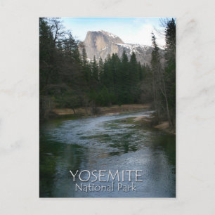 Halb Dome im Yosemite Nationalpark, Kalifornien Postkarte