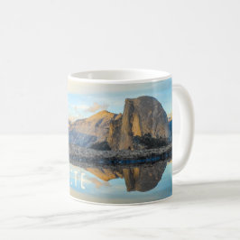 Halb Dome Mountain Yosemite Nationalpark Custom Kaffeetasse