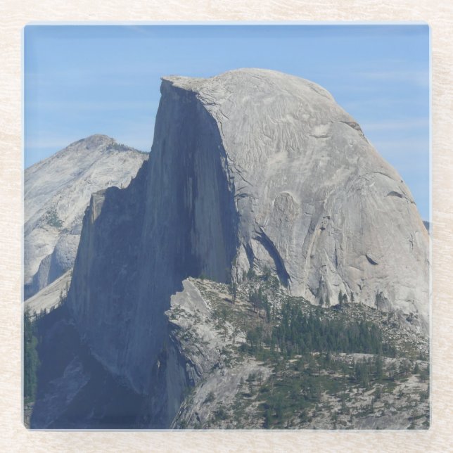 Halb Dome, Yosemite, CA Glasuntersetzer (Vorderseite)