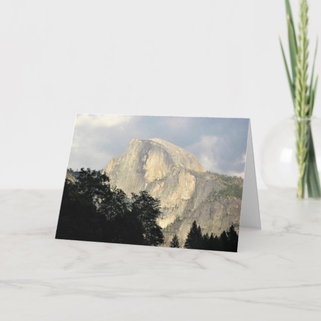 Halb Dome, Yosemite National Park, CA Karte (Vorderseite)