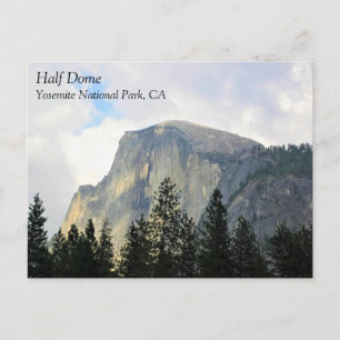 Halb Dome, Yosemite National Park, CA Postcard Postkarte