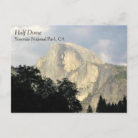 Halb Dome, Yosemite National Park, CA Postcard