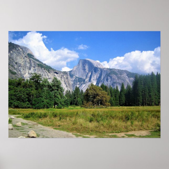Halb Dome, Yosemite National Park, CA Poster (Vorne)