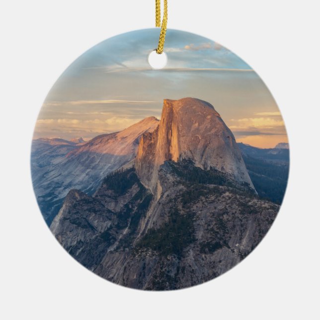 Halb Dome Yosemite Nationalpark Keramik Ornament (Vorne)