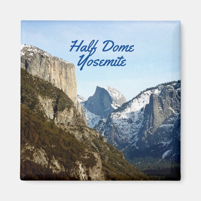 Halb Dome Yosemite Nationalpark Magnet (Vorne)