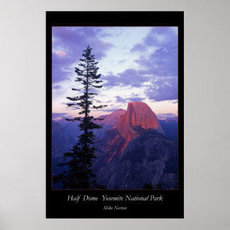 Halb Dome Yosemite Nationalpark Poster