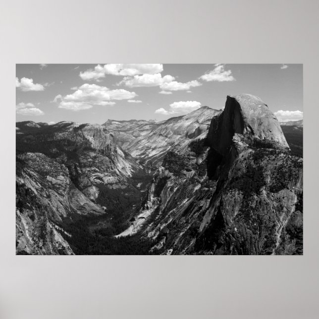 Halb Dome, Yosemite Nationalpark Poster (Vorne)