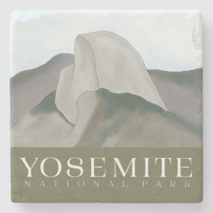 Halb Dome, Yosemite Nationalpark Stone Untersetzer