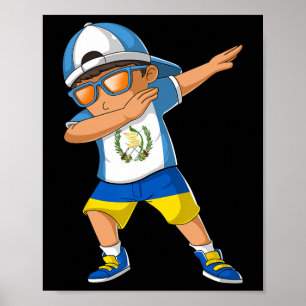 Halb guatemaltekischer halb ukrainischer Junge Gua Poster