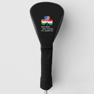Halb irisch Halb Italienisch Alle amerikanischen F Golf Headcover