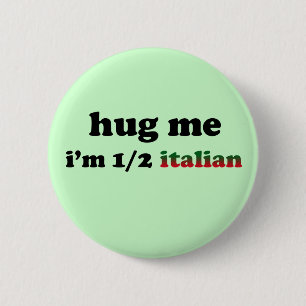 Halb italienisch button