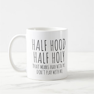 Halb Kapuze halb heilig Kaffeetasse