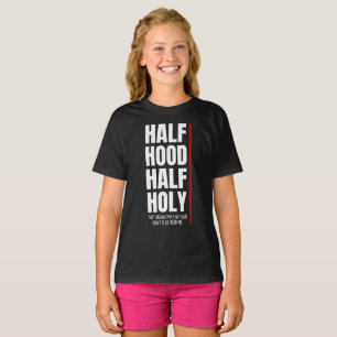 HALB KAPUZE HALB HEILIG T-Shirt