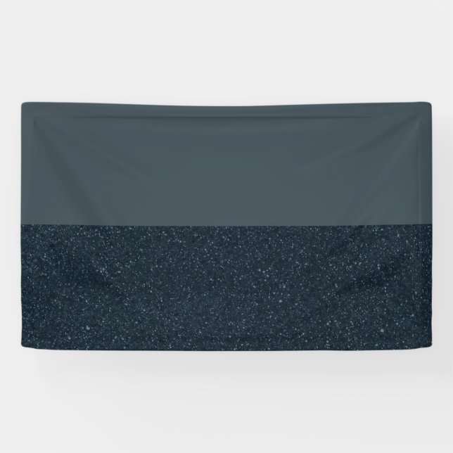 Halb-Lärm-Kohlebanner - 3x5 Moderner Vinyl Banner (Horizontal)