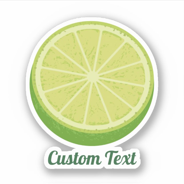 Halb Limon Aufkleber (Vorderseite)