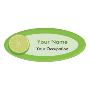 Halb Limon Namenschild