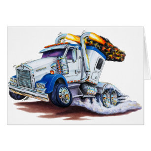 Halb LKW mit Sleepercab