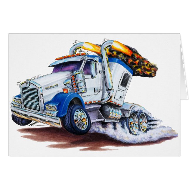 Halb LKW mit Sleepercab (Vorderseite (Horizontal))