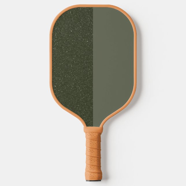 Halb Matte & Lärm Moss Pickleball Paddle (Custom) (Vorderseite)