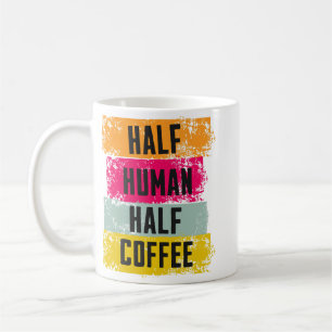Halb Mensch halb Kaffeetasse