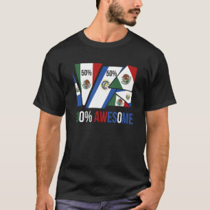 Halb mexikanischer Halbvater Salvadorianischer Pri T-Shirt