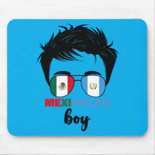 Halb mexikanischer und guatemaltekischer Mexiko-Gu Mousepad