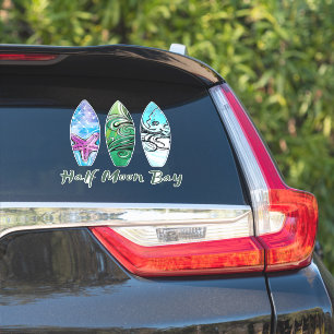 Halb Moon Bay Surfboards XL Sticker