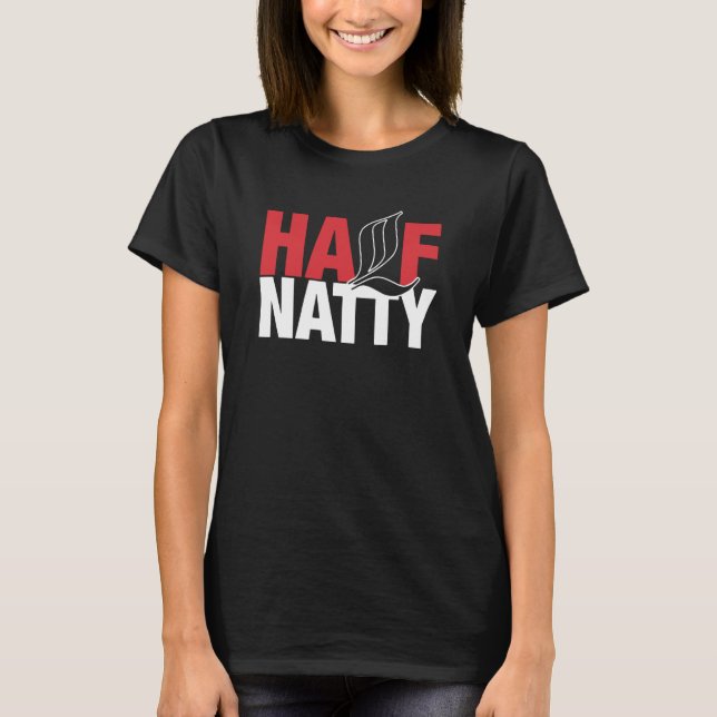 Halb-Natty-Bodybuilder-Fitness T-Shirt (Vorderseite)