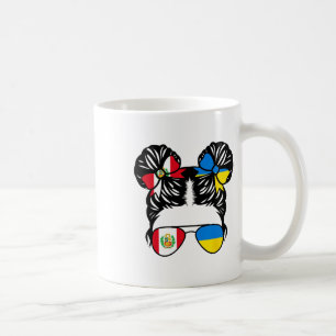 Halb peruanisches halb ukrainisches Mädchen Peru K Kaffeetasse