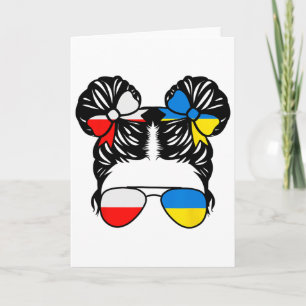 Halb Polnisch Halb Ukrainisches Mädchen Polen Kind Karte