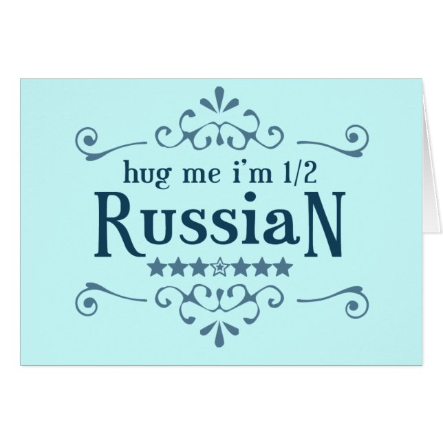 Halb russisch (Vorderseite (Horizontal))