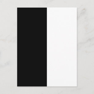 Halb schwarz und halb weiß Mittelmaß passen sich d Postkarte