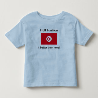 Halb tunesisch kleinkind t-shirt