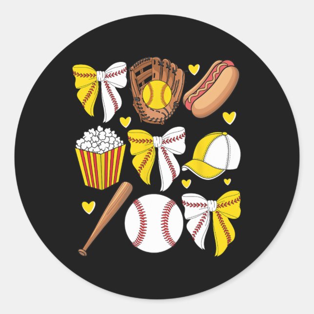 Halb verkaufen und Softll Mama Mama Life Coquette  Runder Aufkleber (Vorderseite)