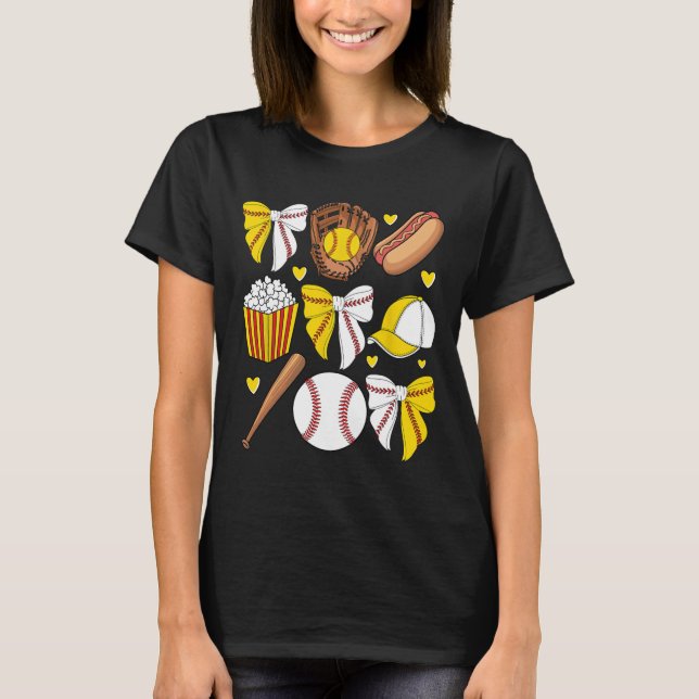 Halb verkaufen und Softll Mama Mama Life Coquette  T-Shirt (Vorderseite)