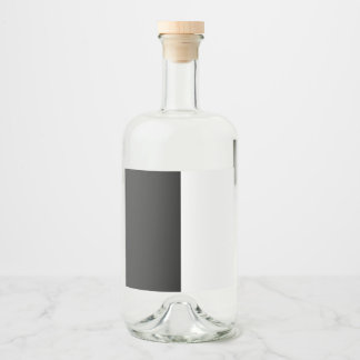 halb weiß halb schwarz, halb schwarz halb weiß alkoholflaschenetikett
