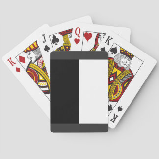 halb weiß halb schwarz, halb schwarz halb weiß spielkarten