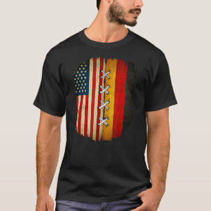 Halbamerikanische Halbfinale - Fahne Deutschland T-Shirt