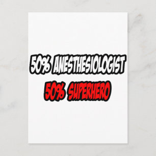 Halbanästhesist................................... Postkarte