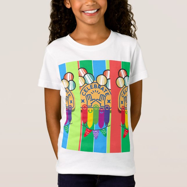 Halbärmeliges Kindert-Shirt-Design T-Shirt (Vorderseite)