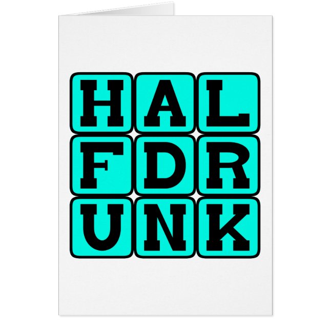 HalbBetrunkene, optimistische Aussichten (Vorne)