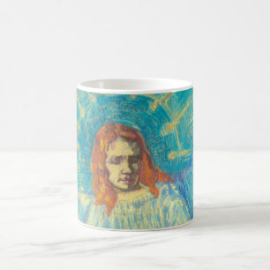 Halbbild eines Engels von Vincent van Gogh Kaffeetasse