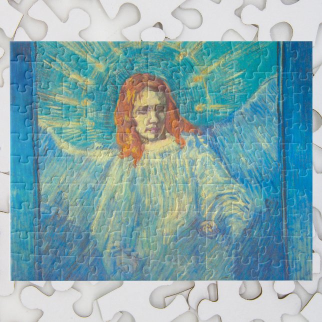 Halbbild eines Engels von Vincent van Gogh Puzzle (Von Creator hochgeladen)