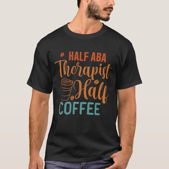 Halbbilliger Kaffee - Antiphlogistiker - Verhalten T-Shirt (Vorderseite)