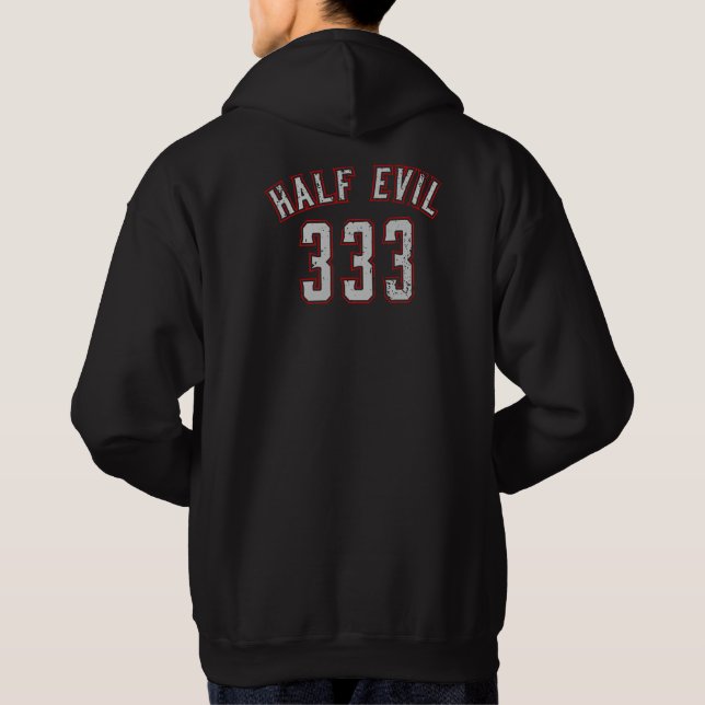 Halbböse 333 hoodie (Rückseite)