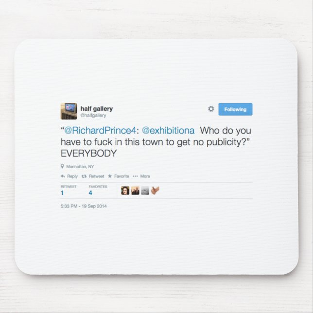 Halbe Galerie Mousepad (Vorne)